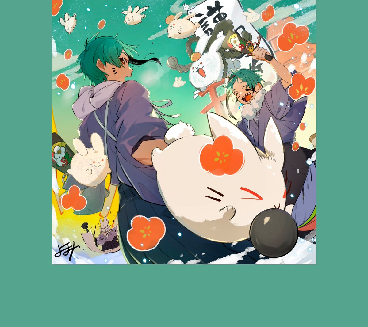 「◆android_2 (2880x2560) 」|火津ヨウのイラスト
