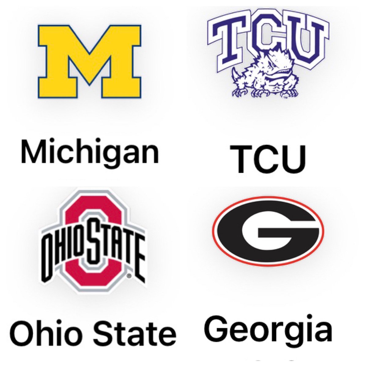 jasonruggles's tweet image. Happy #CollegeFootballPlayoff Day…! @CFAPeachBowl @Fiesta_Bowl