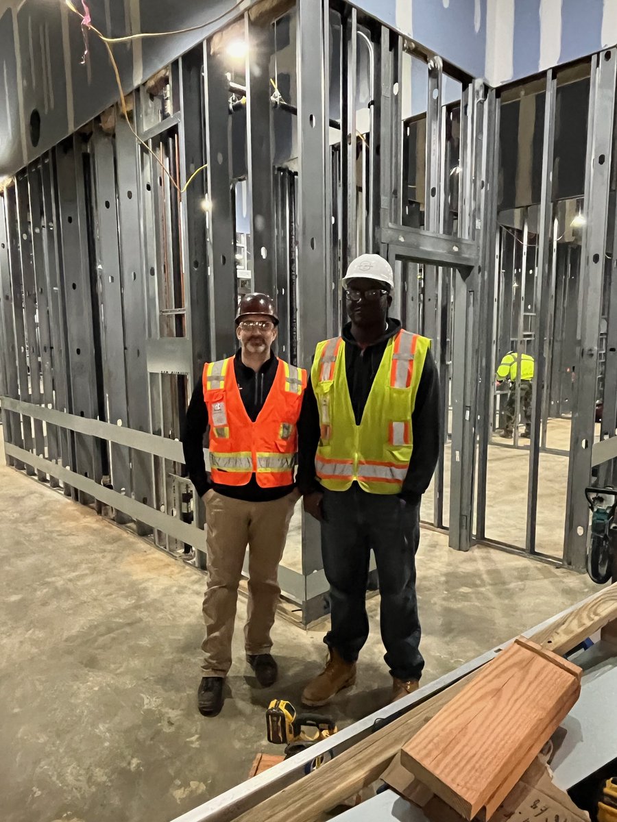 Academy of Craft Training (ACT) Birmingham (@acadcrafttrain) on Twitter photo Instructor, Steven Denney visited with Matthew McCarroll who is working a paid internship in Bessemer at the Med West facility. He is installing in-wall blocking.
<a href="/ABCofAlabama/">ABC of Alabama</a> <a href="/BrasfieldGorrie/">Brasfield & Gorrie</a> <a href="/BCHSPurpleTiger/">Bessemer City High </a> <a href="/BCS_Tigers/">BessemerCitySchools</a> #buildingconstruction <a href="/medwesthospital/">MedicalWestHospital</a> Instructor, Steven Denney visited with Matthew McCarroll who is working a paid internship in Bessemer at the Med West facility. He is installing in-wall blocking.
<a href="/ABCofAlabama/">ABC of Alabama</a> <a href="/BrasfieldGorrie/">Brasfield & Gorrie</a> <a href="/BCHSPurpleTiger/">Bessemer City High </a> <a href="/BCS_Tigers/">BessemerCitySchools</a> #buildingconstruction <a href="/medwesthospital/">MedicalWestHospital</a>