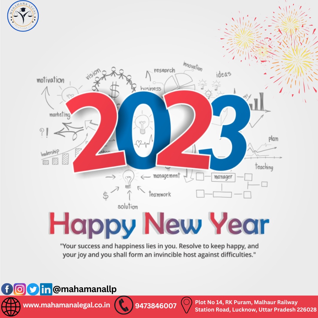 May almighty bless all of us with healthy wealthy and prosperous new year 2023.
#HappyNewYear
#goodbye2022
#NewYear
#mahamana4u
#mahamanalegal
#lawtwitter
#lawfirm