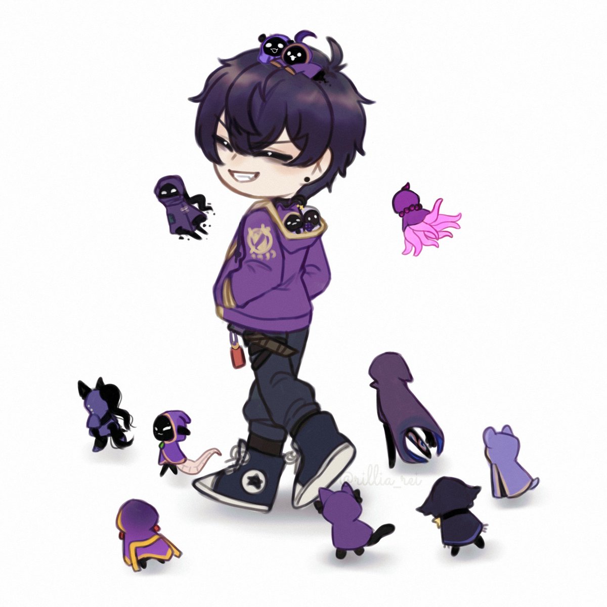 Happy New Year, Guildies!
I'm starting my new year by planning a new pj
And I need your permission to draw your #Guildiesona. So pls drop your #Guildiesonas ref sheet in the comment 💜
I'll begin working on it on Jan 27th 💜