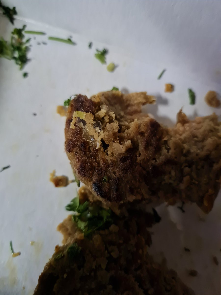 chanshan117's tweet photo. @zomato @zomatocare @deepigoyal Found pieces of glass / hard plastic in my galouti kebab ordered from Behrouz Biryani. Only thing ur agent can reply with is a refund !! Some sensitivity required https://t.co/qDD3buShkm