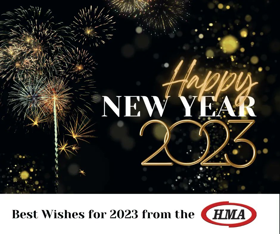 The HMA wishes you and yours a Very Happy New Year!
buff.ly/3iZOSp7
#2023NewYear