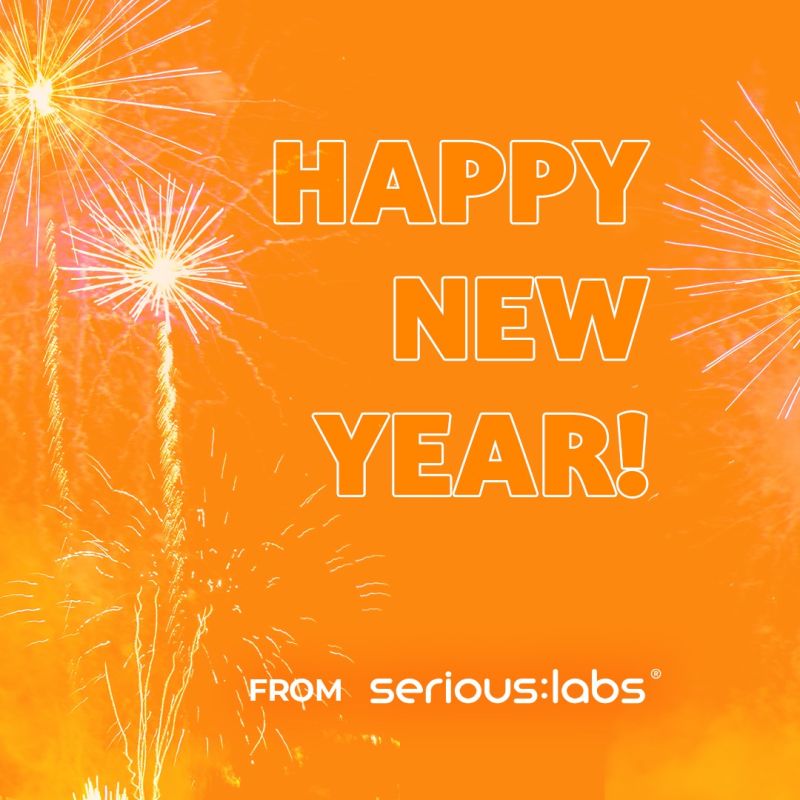 From everyone here at Serious Labs, we’d like to wish you all a Happy New year!  
 
We have a lot of exciting news and events coming this year, and we can’t wait to share them with you all!
 
Here we come 2023!

#HappyNewYear2023