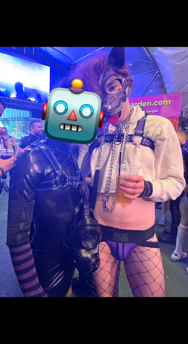 Had a great time at the recon event last night! Thanks to <a href="/br1985again/">John</a> for letting me stay the night and to <a href="/QuincyYoungXXX/">Quincy Young 🔜Darklands</a>, @Pup_Olly, @boygoneblank and @PupFabel for the company

🤖: @PupFabel