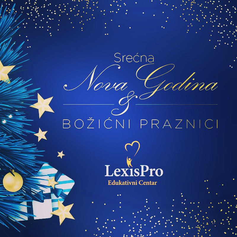 LogopedLexis's tweet photo. Iza nas je godina brojnih terapeutskih sati i ulaganja u nove tehnike rada sa klijentima i njihovim porodicama. Zahvalni smo svim klijentima koji su odabrali Lexis centar kao podršku u izazovima, te svojim malim i velikim borbama tokom protekle godine. https://t.co/QyhKp7xpAZ