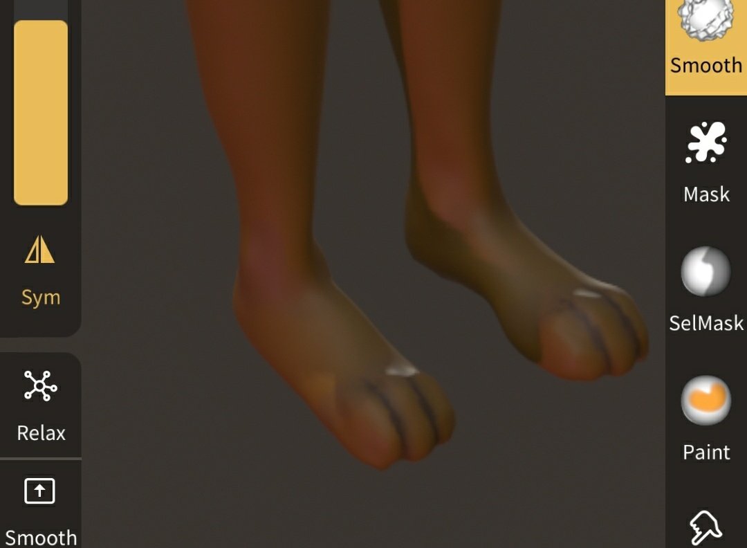 Grifttrap's tweet photo. I have learned that I am not fond of sculpting feet and hands

Now I gotta figure out how to add clothes bc people will think I'm trying to post a thirst trap instead of knowing I cannot model clothes https://t.co/eMKdvyZh1a