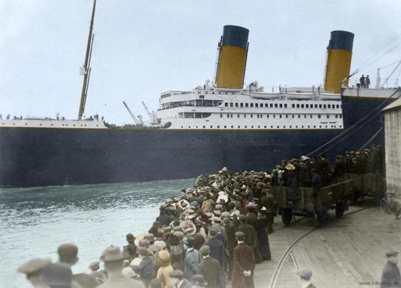fasc1nate's tweet image. Color Photos Of The 'Titanic' That Bring It Back To Life: bit.ly/3FOuxMZ