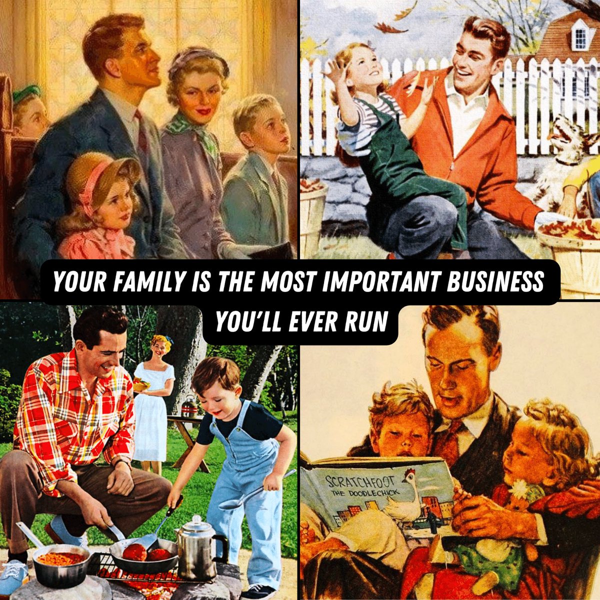 No amount of money will buy back missed time with your kids