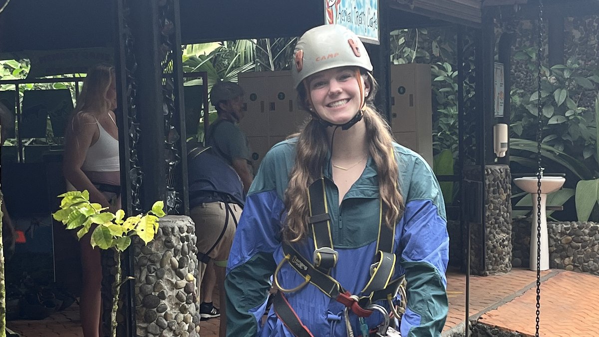 "But hey, I didn’t get on a 700-meter long, 100-meter tall, 50 mile per hour zipline while screaming 'Do it for the blog!' for nothing, so I’ll try my best." 

<a href="/cailey_scott/">cailey scott</a> has a day 3 update 😏

Full Blog 📝: GoAugie.com/CostaRicaBlog

#BuildingChampions