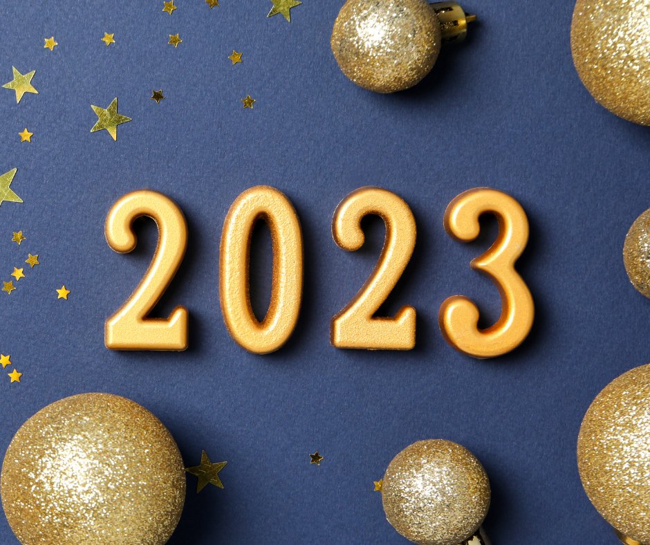 We’re looking forward to all that 2023 has to bring! Have a Happy New Year 🎉