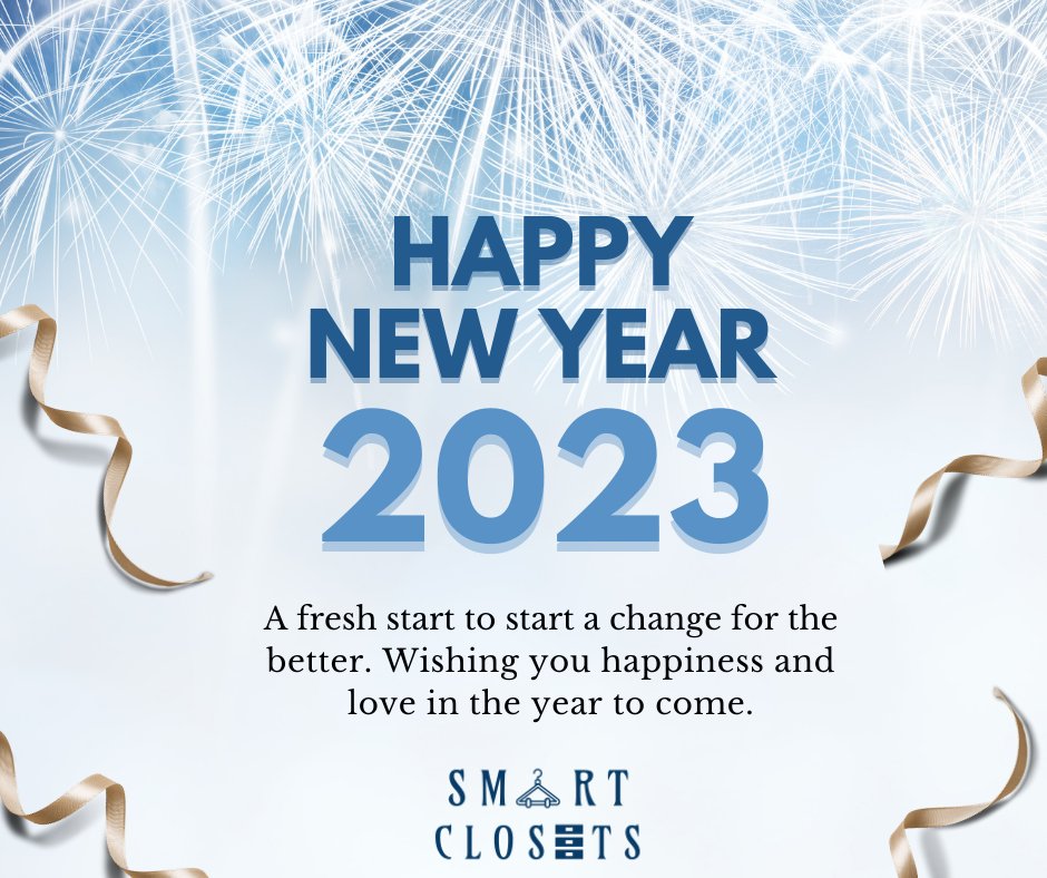 Custom_Closets's tweet photo. May the New Year bring in all happiness and prosperity.

Happy New Year!

#SMARTCLOSETS #CLOSETS #CUSTOMCLOSETS #CLOSETSNY #NYCLOSETS #MANHATTAN #NEWYORKCLOSETS #BROOKLYNCLOSETS #WALKINCLOSET #CLOSETDESIGN #CLOSETSNYC #NYC #BROOKLYN https://t.co/6qVUJujkbM
