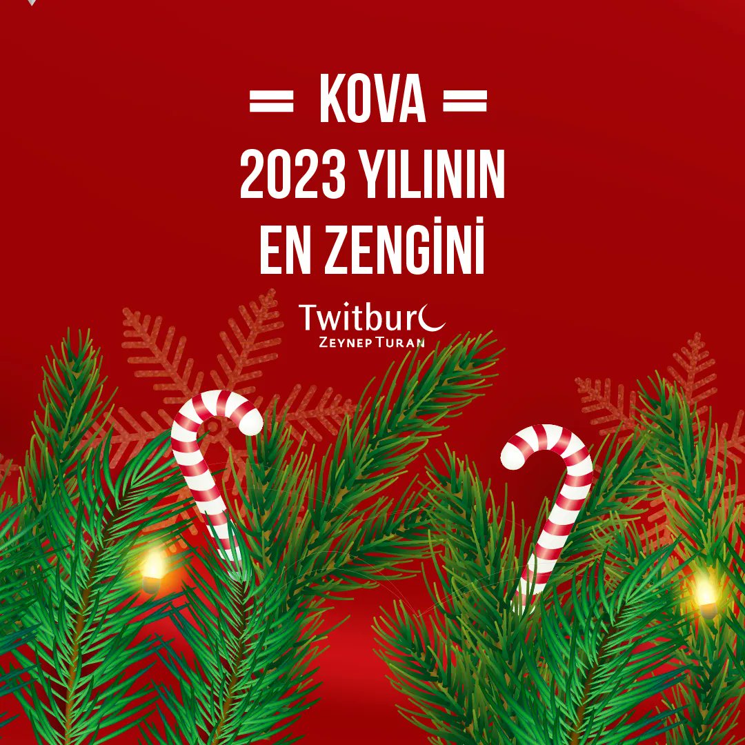 twitburc's tweet photo. 🌲 KOVA BURCU EN ZENGİNİ 🌲  
🔴 Bu yıl, mucizevi anlara ev sahipliği yapacaksın. 
🔴 Gezegenler senin ruhuna bürünecek. Hızına ise kimse yetişemeyecek. Yeni çevrelere girecek, yeni insanlarla tanışacaksın. 
🔴 Maddi kazanımlarına inanamayacaksın. 
#2023 https://t.co/xBpONhLQgR