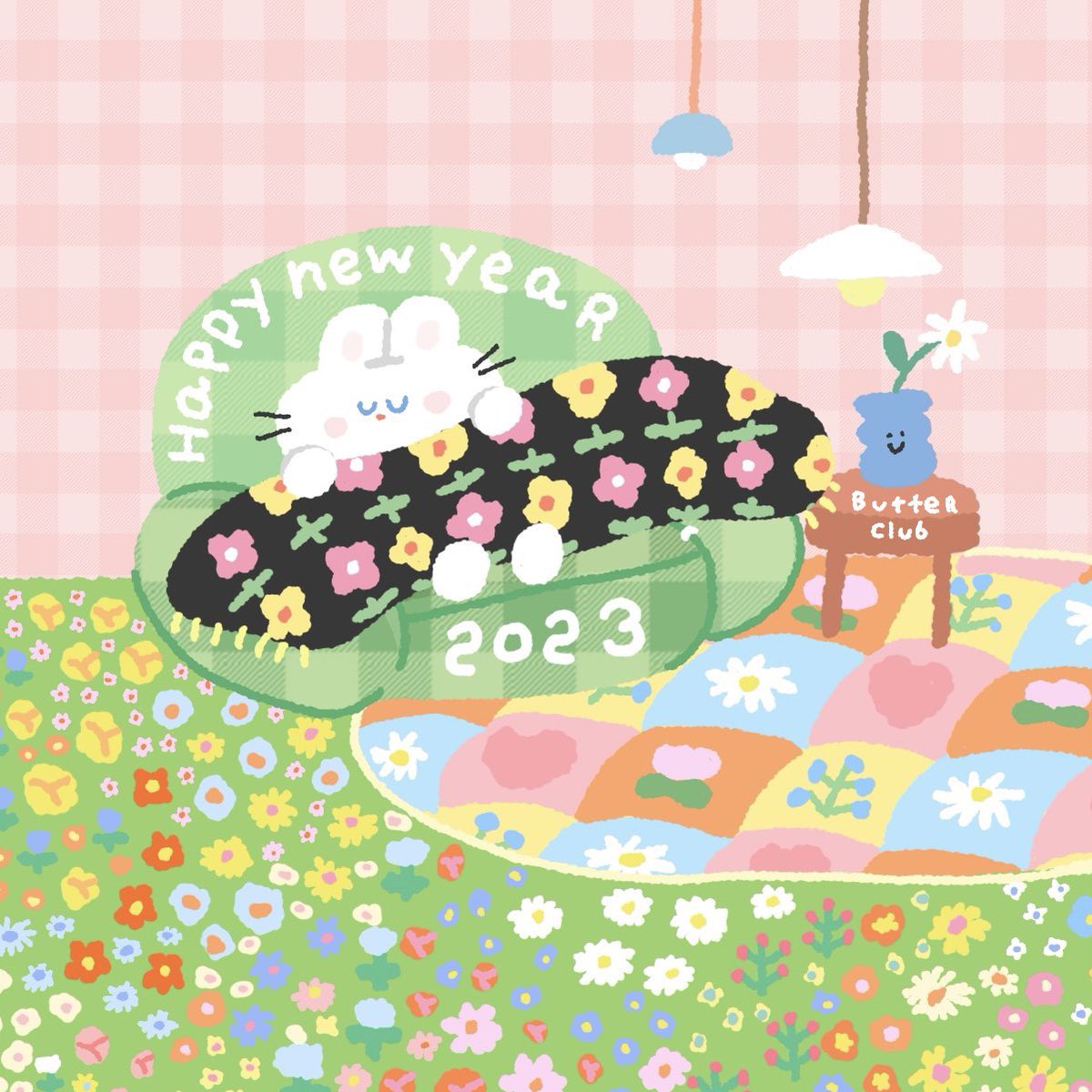 「happy new year 2023  」|butter 🌷のイラスト