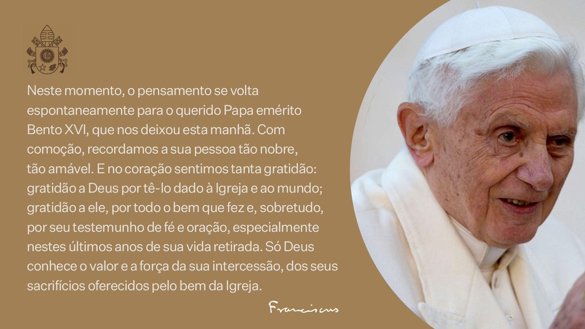 Papa Francisco (@Pontifex_pt) / X