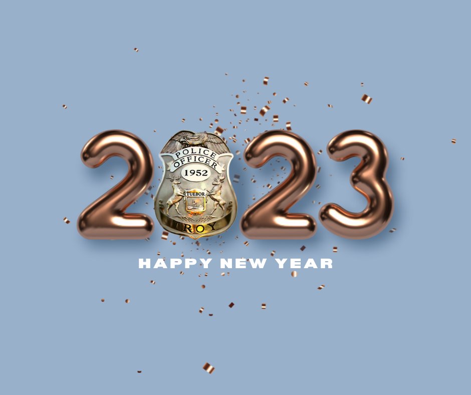 Happy New Year #TroyMI 🎉 Don't spend your #newyearseve with us! Please celebrate responsibly! #staysafe #DontDriveDrunk #DriveSoberOrGetPulledOver🚔#happynewyears #2023