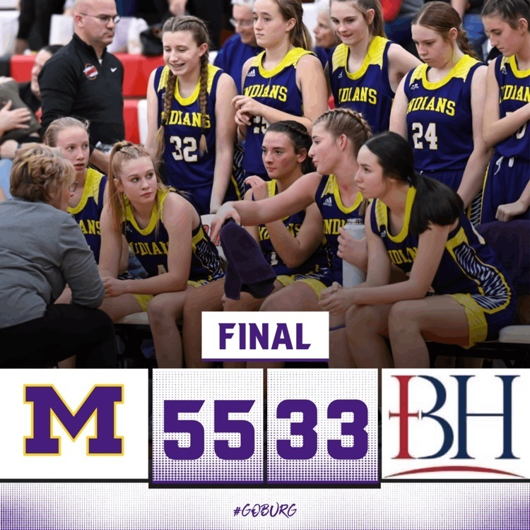 McburgAthletics's tweet photo. The Indians picked up a big win over Bishop Hartley! They are back in action at home on Jan 2nd taking on Southeastern. https://t.co/80XkjmtEP0