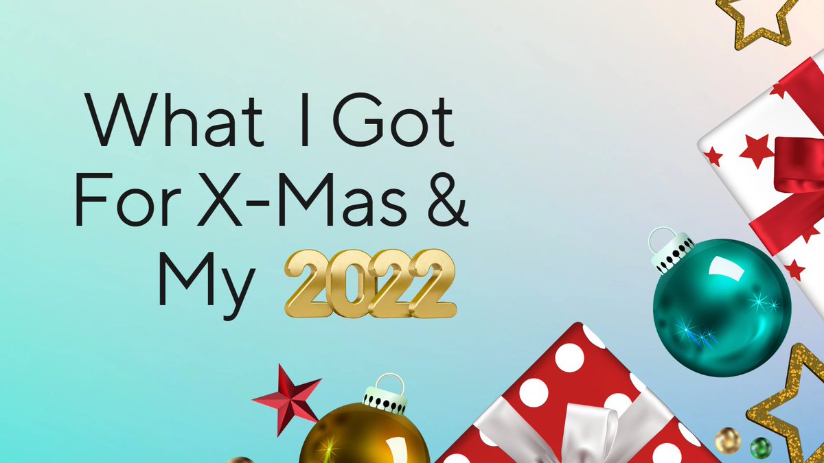 New Blog Post | What I Got For X-Mas & My 2022

#newontheblog #xmas #happynewyear #southampton #southamptonblogger #jackdeyes #XMAS2022 #goodbye2022 @sotonbloggers @bloggernation 

jackdeyes.com/post/what-i-go…
