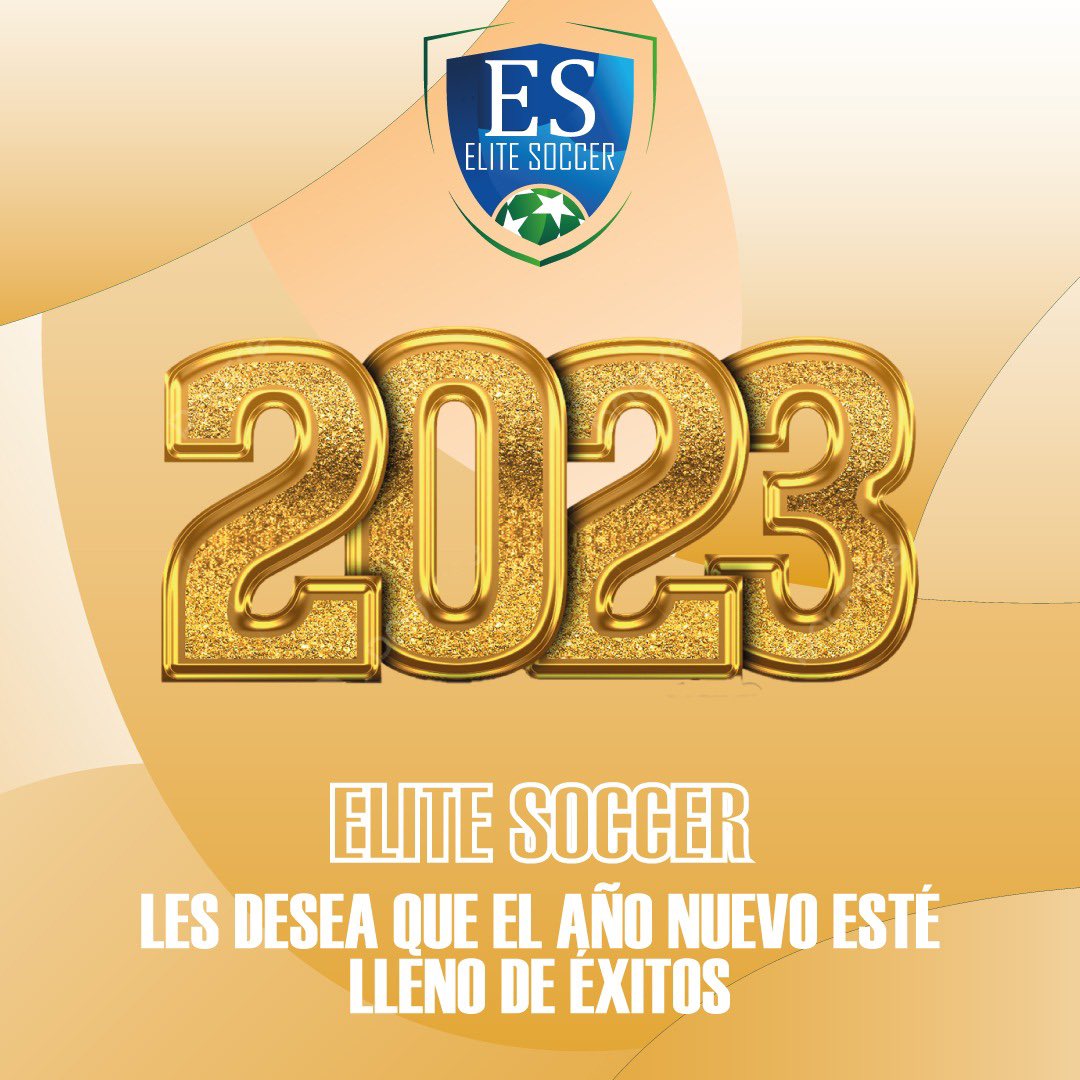 elitesoccerofi's tweet photo. De parte de la familia Elite Soccer queremos agradecerte por habernos elegido y acompañado a lo largo de este 2022 que está por concluir ✨

En 2023 vendremos con más y mejor contenido que aporte a tu desarrollo profesional en este deporte que tanto nos apasiona ⚽️ https://t.co/9ryUDI4yWS