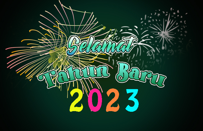 Semoga di tahun ini kita senantiasa menjadi pribadi yang lebih baik, selalu diberikan kasih sayang, penuh keberkahan, rejeki yang berlimpah &amp; keselamatan untuk kita semua
Selamat Tahun Baru 2023