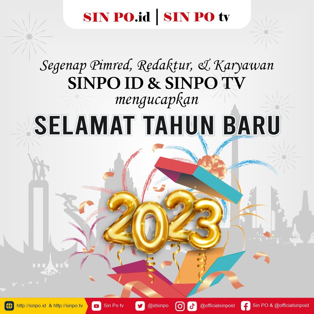 sinpotv's tweet photo. Selamat tahun baru 2023.
#HappyNewYear #selamattahunbaru2023
#sinpotv
#sinpoid https://t.co/2Ozf1BA4P4