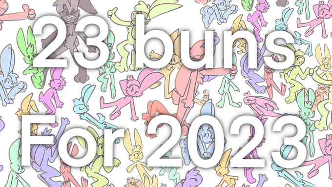 23 buns for 2023 for good luck 