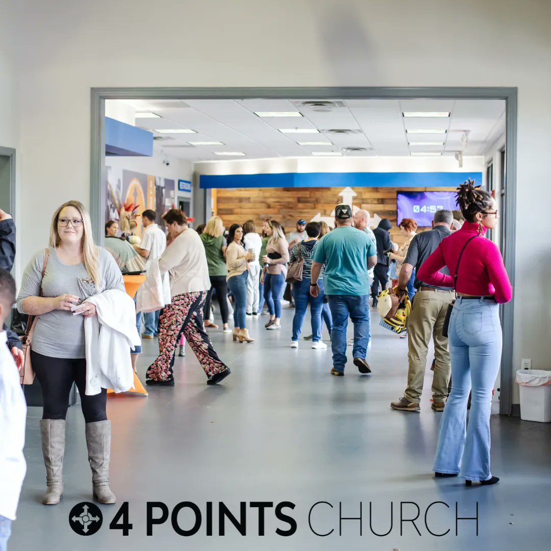 4Points_Church's tweet photo. Back to regular service times this weekend! See you tomorrow at 9:30 AM &amp; 11:00 AM! #WeAre4Points https://t.co/Wg2MG0LAPv
