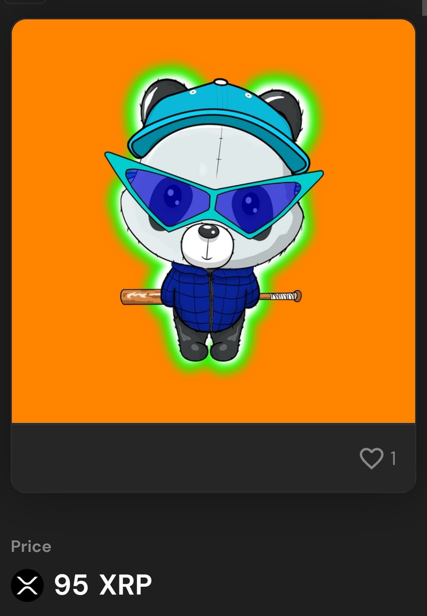 QuantamNobody's tweet photo. Pick up this steal for the #XRPandaBears on @realSologenic!
https://t.co/z4fmBJs2Ef https://t.co/UcmyrQszNj