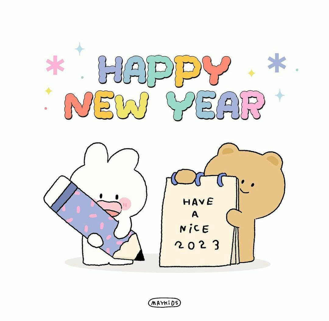 ꒰ 𝐇𝐚𝐩𝐩𝐲 𝐍𝐞𝐰 𝐘𝐞𝐚𝐫 ꒱
✿◜ขอให้ปี 2023 ใจดีกับเธอมากกว่าปีที่ผ่านมา เริ่มต้นวันแรกของปีด้วยดีและขอให้เป็นวันที่ดีทุกๆวัน ขอให้ได้ใช้ชีวิตในแบบที่ชอบเต็มที่ ขอบคุณที่อยู่ข้ามปีด้วยกันนะ Start the first day of the year with happiness and smiles throughout the year.◞ 💐
