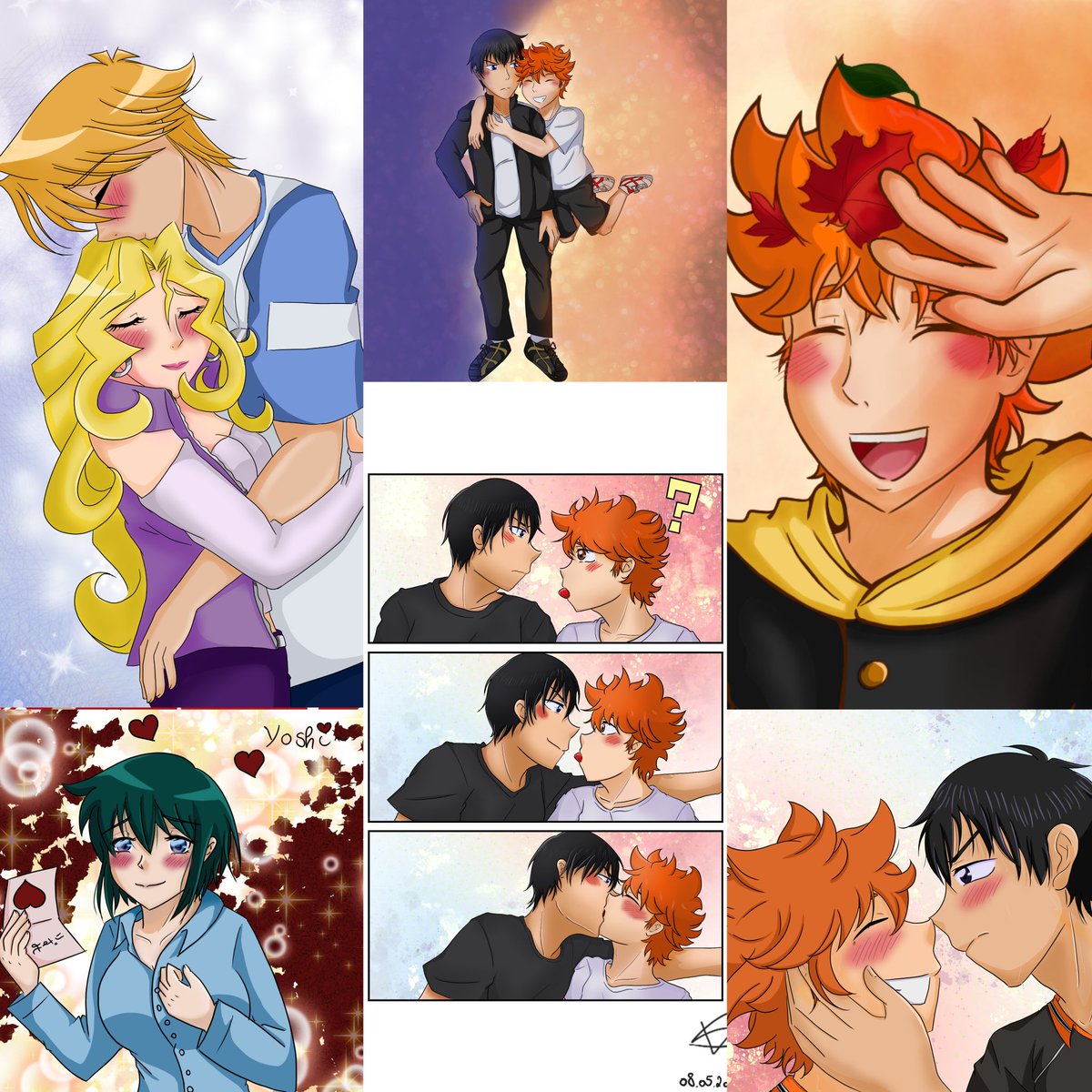 Haruko_Yuki_07's tweet photo. All Fanart from 2022
I didn't drew much this year x'D
#ygo #polarshipping #heismymaster #sawatariizumi #haikyu #haikyuu #Kagehina #hinatashoyo https://t.co/ovKomhSfq3