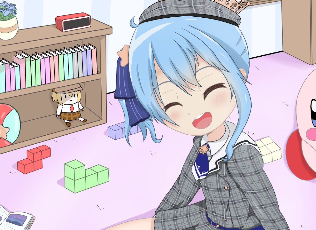 FALFN346's tweet photo. Suisei Playtime #星街���いせい #ほしまちぎゃらりー #hololive https://t.co/yziPBgERHT https://t.co/VLrQdeqDMk