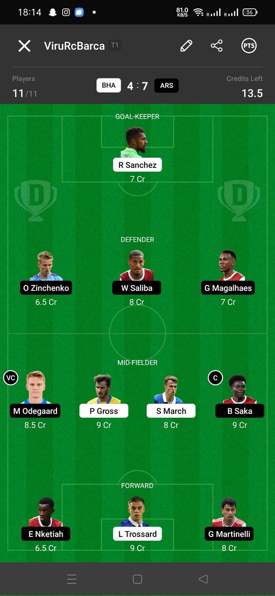 CriticalD11's tweet photo. For more Grand league 11 teams  and Sl team
Join

https://t.co/AGWNiP09XH
#Dream11 @Dream11 https://t.co/no9QSmapgS