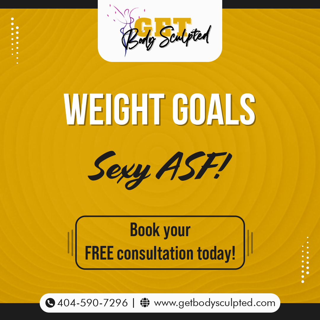 Lose weight, be sexy!
Book your appointment today & get ready for your dream body. 📱 #WeightGoals #WeightLoss #IdealBodyWeight #BodyGoals #BodyShape