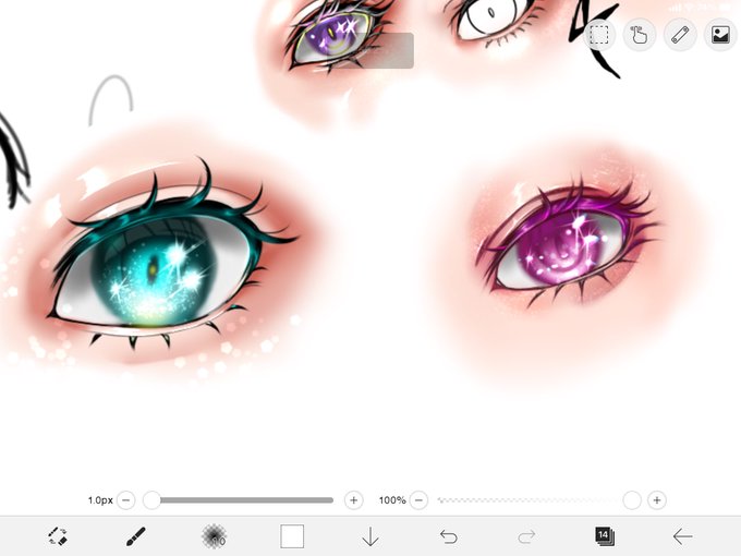 あけおめことよろ!
相変わらず目描いてます
キラキラ🤩 