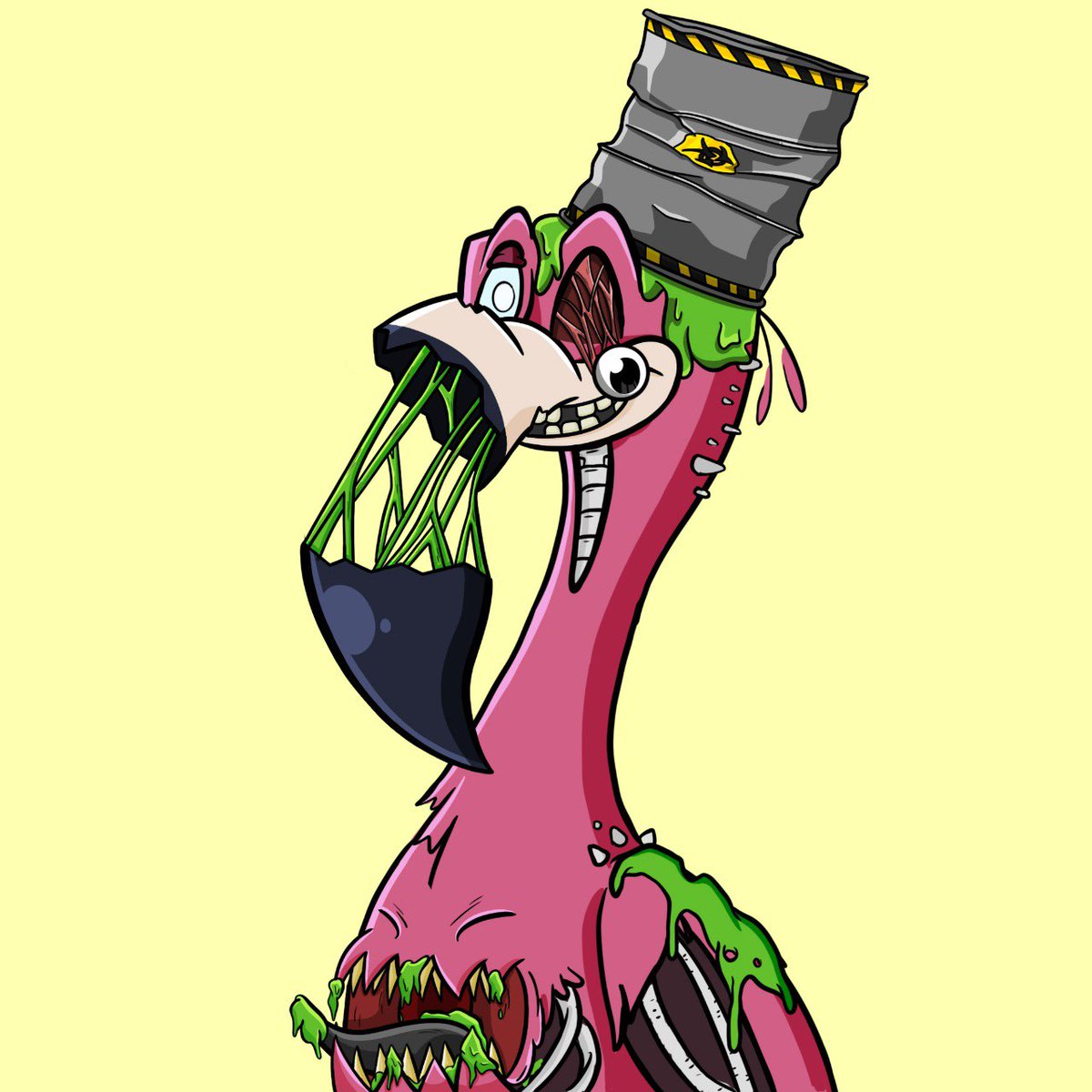 GenesiusOfRome's tweet photo. That's right! 

This @SaveTheMingos badge acts as the #Serum and will restore your Mutated Mingo into a Restored Mingo. 

The first stage #MutatedMingos will launch after the mint/claim of the #SaveTheMingos #SERUM Badge.

Art for both collections done by @0x_Vinyl, himself. https://t.co/iyT5G5wlra