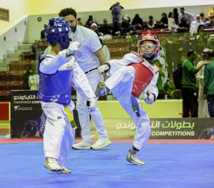 SaudiTKD's tweet photo. 📸 | بطولة المجموعة (3) للتايكوندو لجميع الدرجات بمكة المكرمة .. https://t.co/f8jfeiLyEb