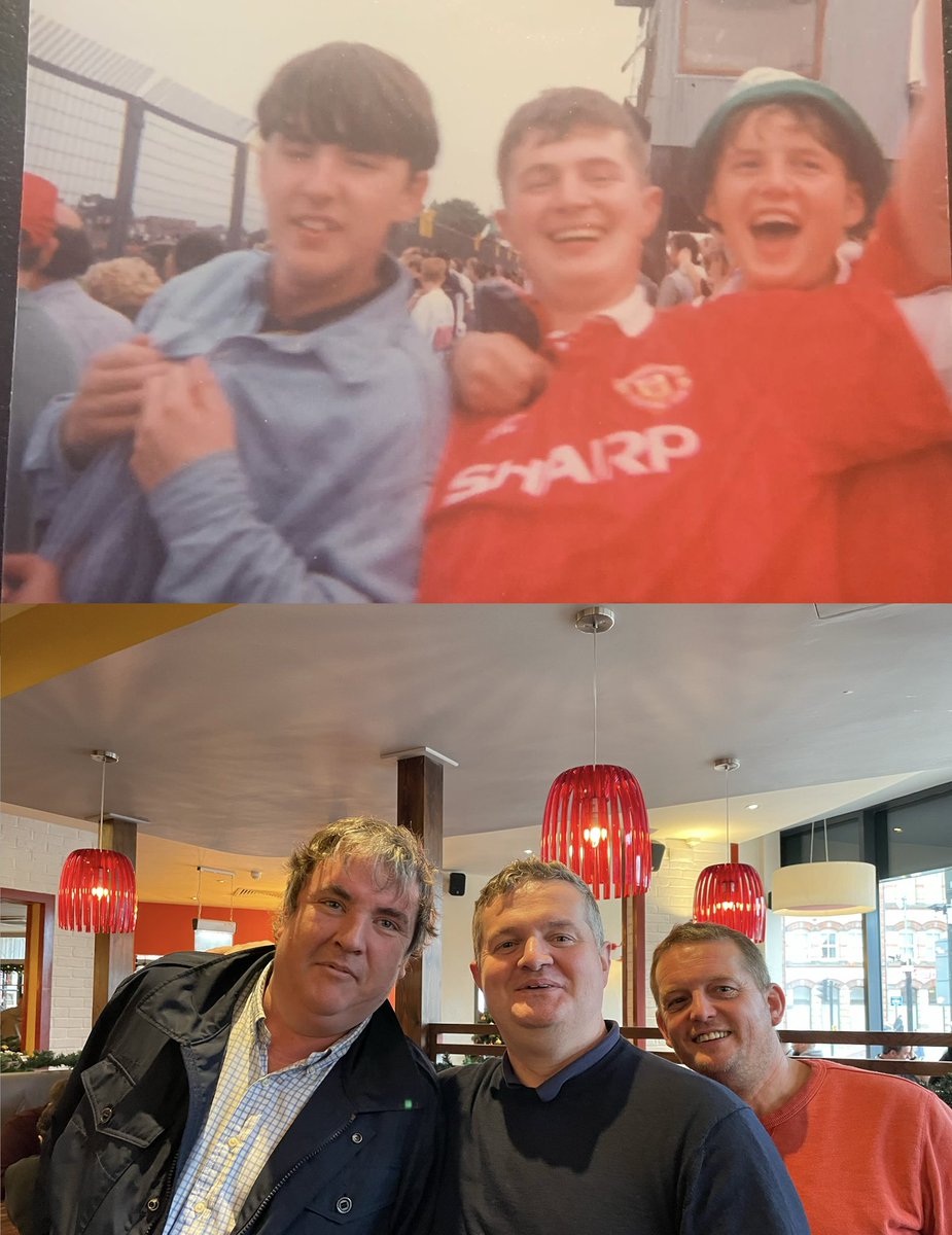 fergusmufc's tweet photo. Dundalk away 1994 > Wolves away 2022  

The unbreakable bond ….. MUFC OK https://t.co/Hx2WcTGam4