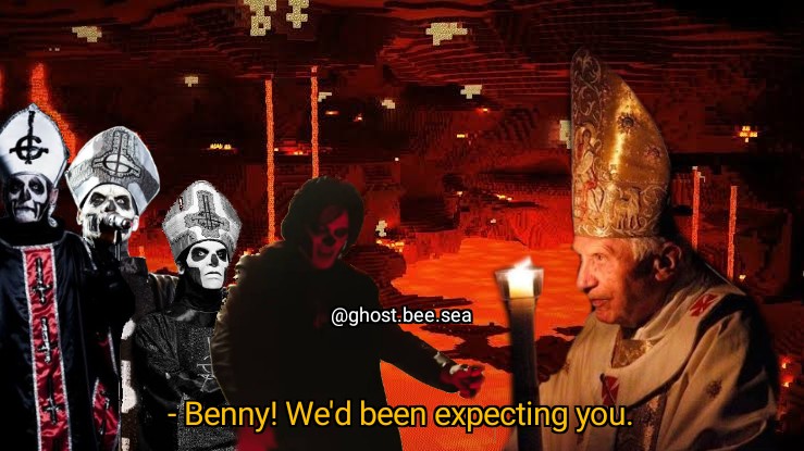 Except the Emeriti are there to torment him and Benedict is there because he deserves to