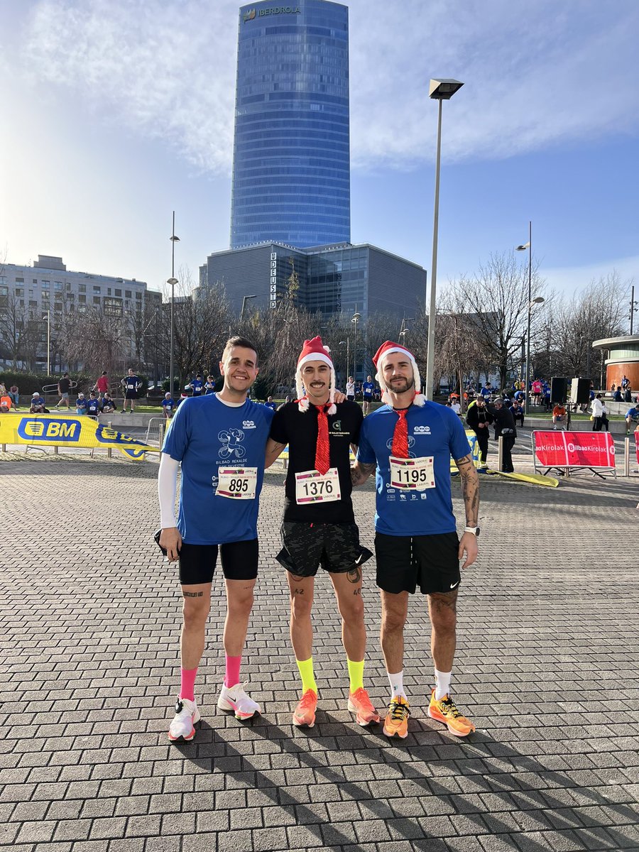 San Silvestre ✅ 

Con buena compañía y buenas sensaciones 🫶

Toca celebrar este año que ha sido duro pero maravilloso ❤️

Eguberri on 🎊

Ondo pasa 🤟