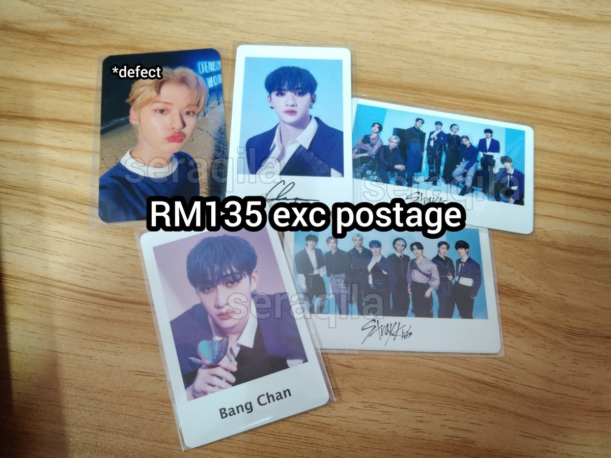 seraqila's tweet photo. [HELP RT] 🇲🇾 WTS STRAY KIDS LEE KNOW MECIMA NOEASY PC SET

PRICE : RM135 exc postage
POSTAGE : RM9 wm | RM16 em

•open sharing✅
•on hand
•fpfs
#pasarSKZ #pasarskzmy #pasarstraykids #pasarstraykidsMY #SQSSells https://t.co/Nz6qYV5pPu