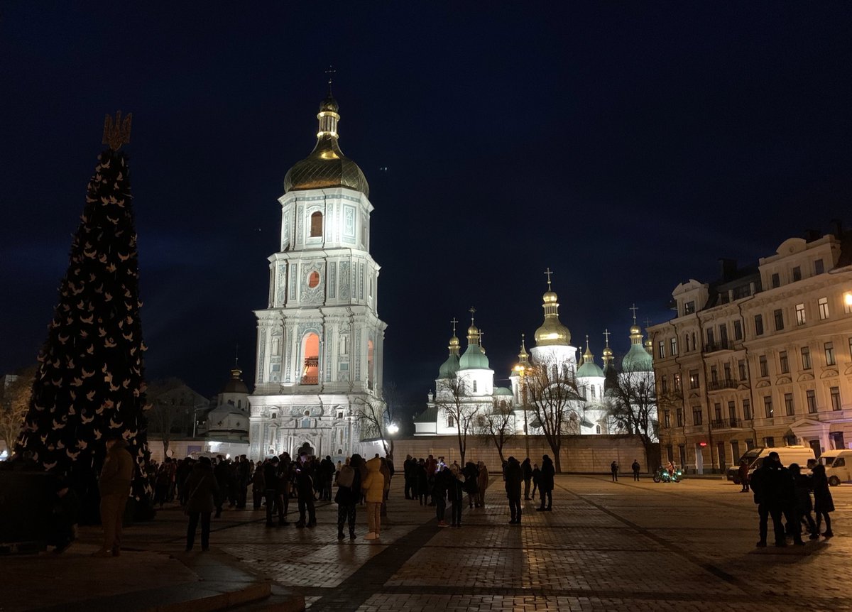 Twelve months ago I welcomed a New Year in Kyiv, with barely an idea of what was to come. Tonight I’ll see it out from this city too. In spite of Russia’s efforts, Ukraine is still here. We <a href="/UKinUkraine/">UK in Ukraine 🇬🇧🇺🇦</a> are still here. Wishing my 🇺🇦 friends a happy, victorious 2023.