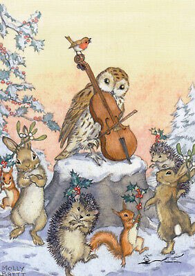 The magical, woodland way of ringing in the New Year by the wondrous Molly Brett (1902-90) ❤️