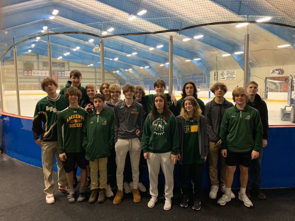 amherst_hockey's tweet photo. Past &amp; Present.

Thank you to all who joined us for our alumni game honoring Coach Jack Kramer. https://t.co/kLp7bA4MIU