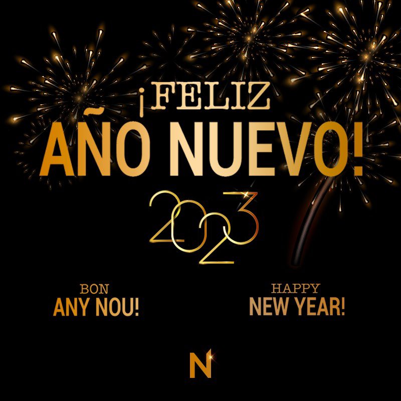 NAPPOnet's tweet photo. Este nuevo año 2023 puede ser el principio de todo lo que queramos lograr. 🏆

Trabajemos día a día para alcanzar nuestros objetivos con enfoque, constancia y pasión. ✨

¡Vamos! 💪

#happynewyear
#felizañonuevo
#bonanynou https://t.co/aSpNkQ5d6M