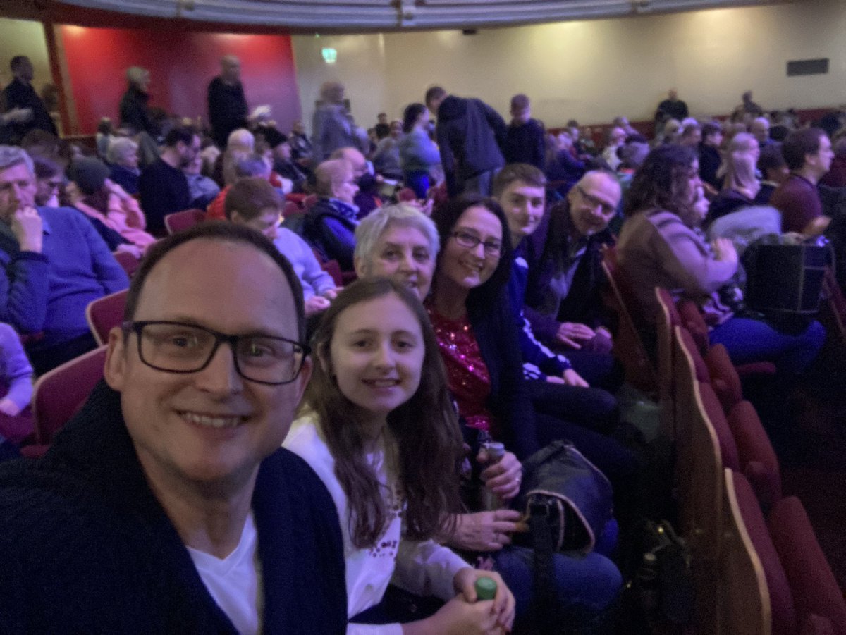 SarahMusgrave's tweet photo. @VicTheatre our annual panto visit - this year it’s Sleeping Beauty #halifaxpanto https://t.co/Xv2O830MfU