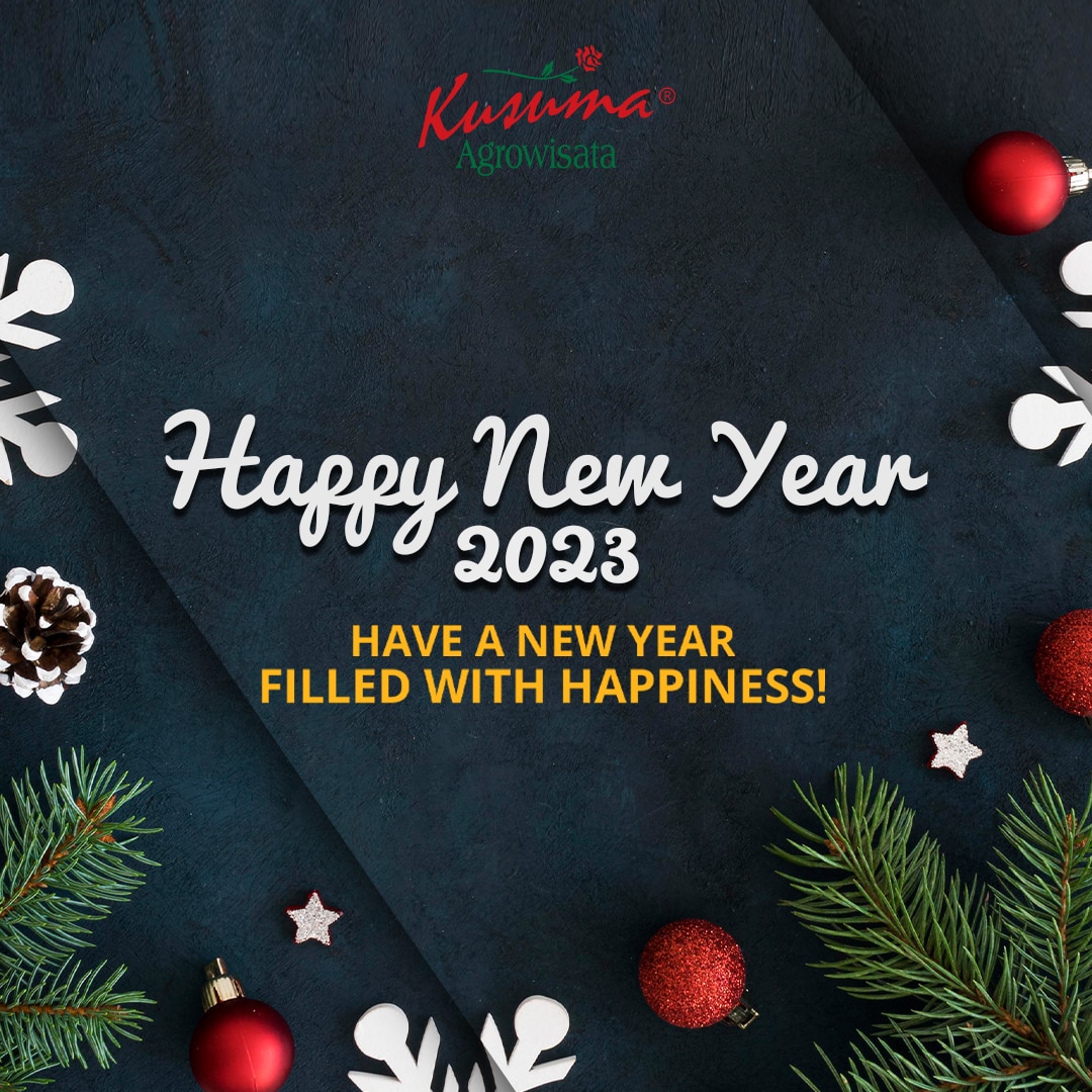 Agrowisata's tweet photo. Selamat Tahun Baru 2023. Semoga di tahun yang baru ini kita semua dipenuhi oleh kebahagian!
.
#happynewyear #happynewyear2023 #kusumaagrowisata #kusumaagro #kotawisatabatu #newyeareve https://t.co/4tcMOZyRaA