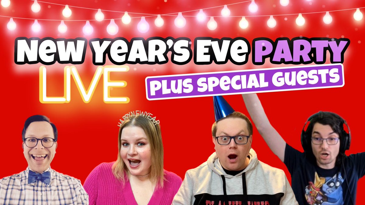 Join us starting @ 8 PM CST with <a href="/Draco655/">Draco655</a>, &amp; <a href="/player_kart/">Mario Kart Player</a> for our New Year’s Eve Party✨ We’re having some very special guests, MKT Never Have I Ever, trivia, multiplayer and so much more🥳🥳🥳 #PartyTimePaulineEnergy youtu.be/PePMEC4kunE