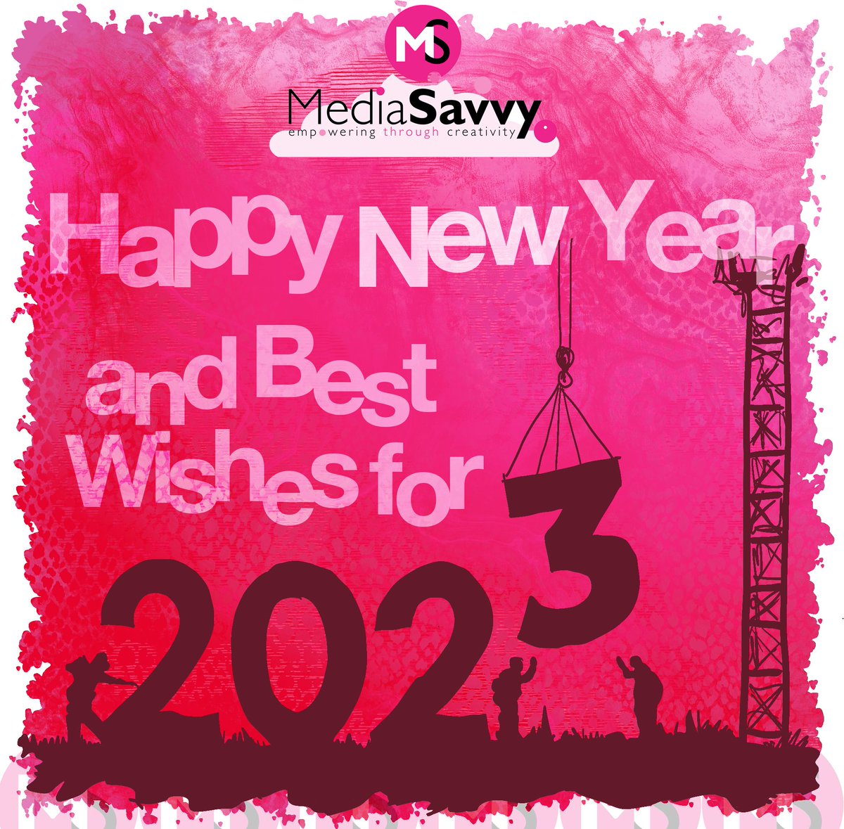 It's been a huge year for us all here at Savvy Towers and we can't wait to get going with the next!

Everyone at Media Savvy CIC wants to wish you all the best for 2023 and beyond.

Thank you for all of your support.

Happy New Year!

#HappyNewYear #BestWishes #WeAreMediaSavvy