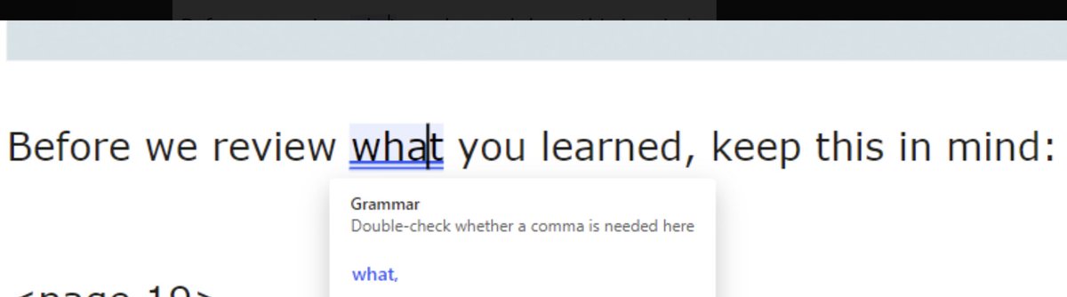 Tired of Google Docs gaslighting me.