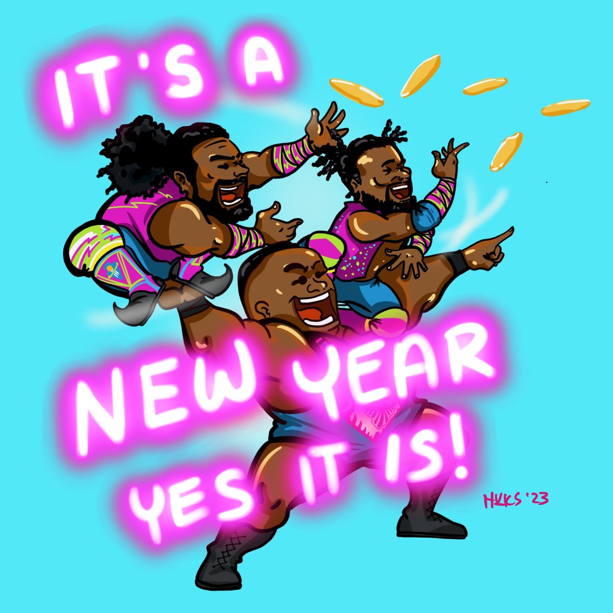hapiskull's tweet photo. @AustinCreedWins @WWEBigE @TrueKofi 👊💪💥😀 https://t.co/65C1VkRml4